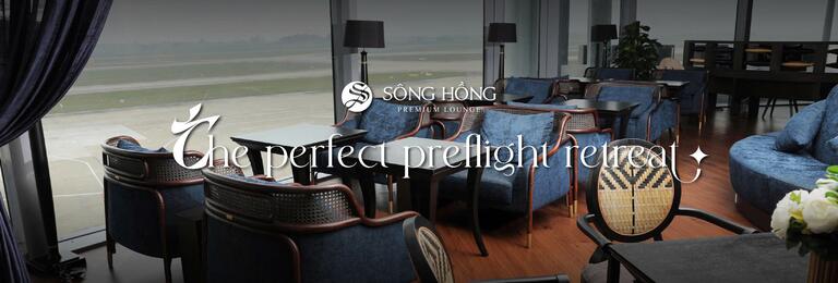 airport lounge banner