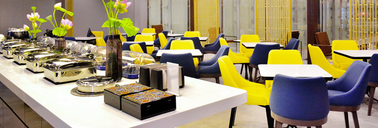 airport lounge banner