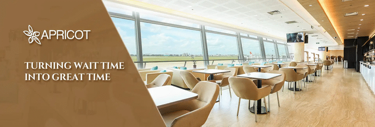 airport lounge banner